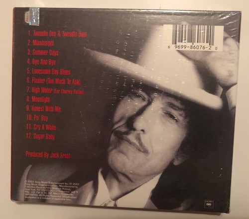 Bob Dylan LOVE AND THEFT CD 2001 Columbia CK 86076 Limited Edition SEALED! - Picture 4 of 8