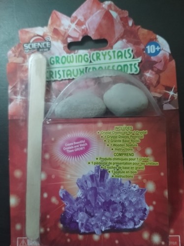 PURPLE CREATIVE KIDS SCIENCE CRYSTAL GROWING KIT AGES 10+ Y2…20 - Picture 2 of 4
