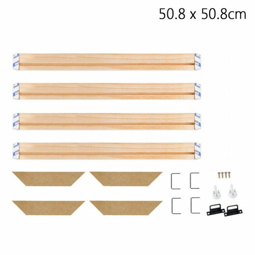 DIY Sturdy Wood Bar Stretcher Strip Art Frame For Canvas Painting Multiple Sizes - Picture 71 of 82