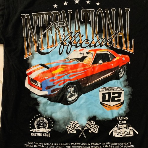 Camiseta gráfica hombre talla M negra - Imagen 3 de 3
