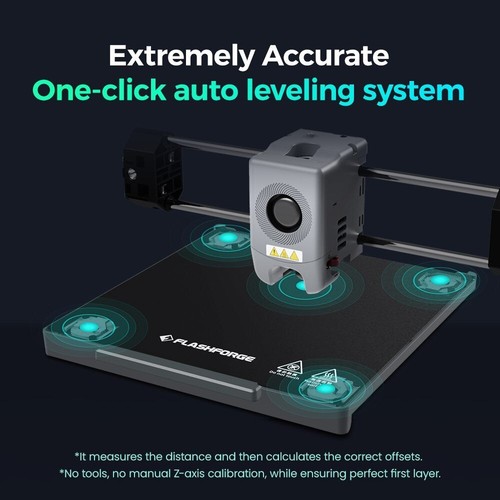 FLASHFORGE 3D Printer Adventurer 5M High-Speed 600 mm/s Auto Leveling WiFi US - Picture 4 of 14