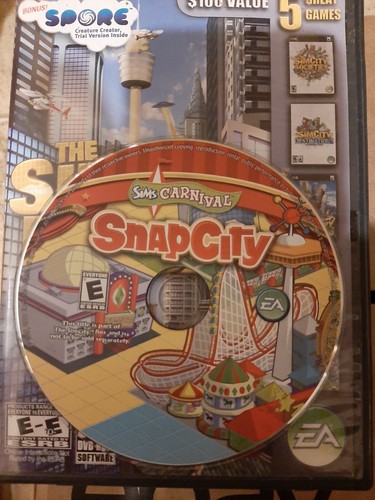 The SimCity Box (PC DVD-ROM) Sim City 4 - COMPLETE 4 DISCS Free Shipping - Picture 4 of 11