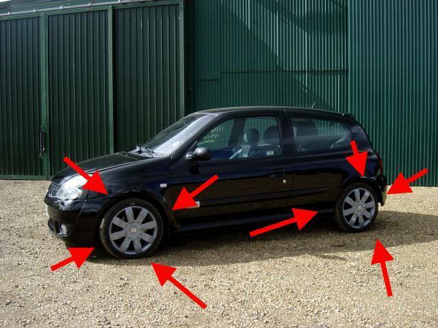 Copa Renault Clio Sport RS clio 182 wheels Copa Renault Clio Sport RS