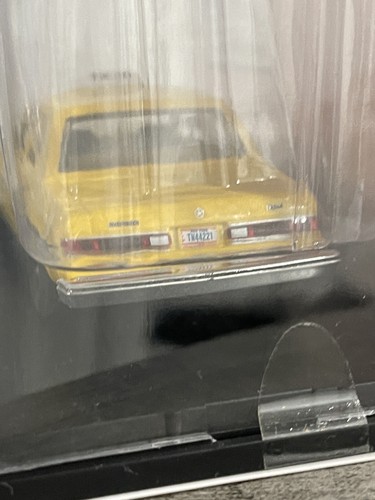 PRIMA RISPOSTA 1:43 NYC TAXI GIALLO CAB DODGE DIPLOMATICO POLIZIA PACCHETTO PRESSOFUSO - Foto 6 di 10