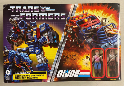 Transformers G.I. Joe Cobra Soundwave Dreadnok Thunder