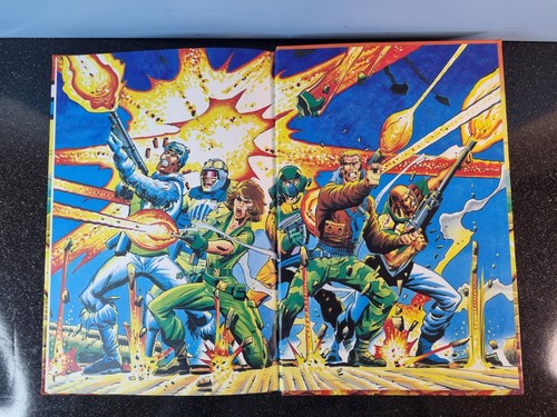 Vintage Action Force Annual Uk 1989 Comic Picture Book Hardcover Very Good Cond - Picture 23 of 24