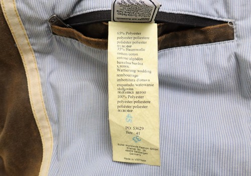 Camel Active Jacke Herren XL Braune Halb Gefüttert Reißverschluss Kragen Taschen - Bild 10 von 12