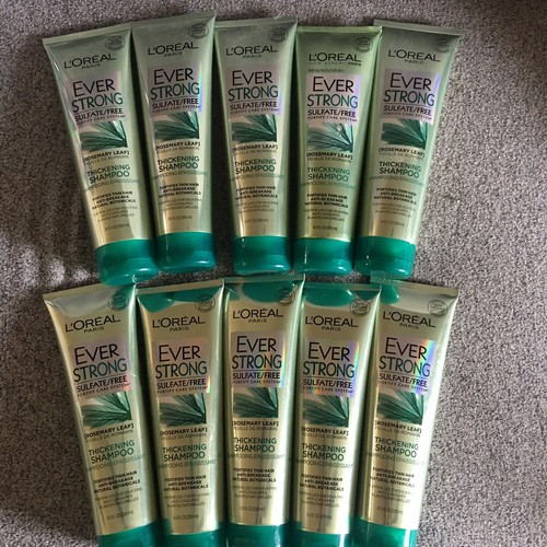 10 *** L'Oréal Paris EverStrong Sulfate Free Thickening Shampoo 8.5 oz - Picture 2 of 10