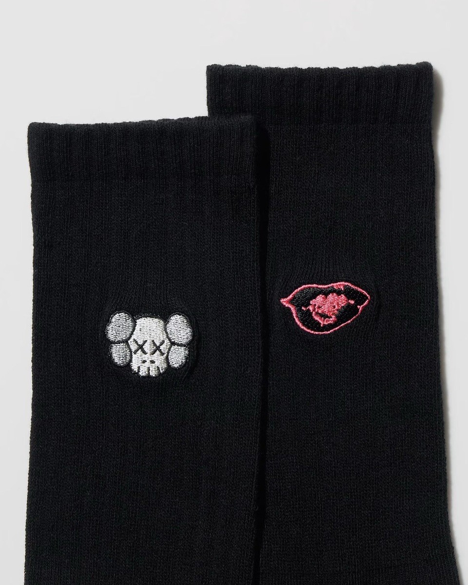 Uniqlo X Kaws X Warhol UT 2024 25-27cm white Socks from