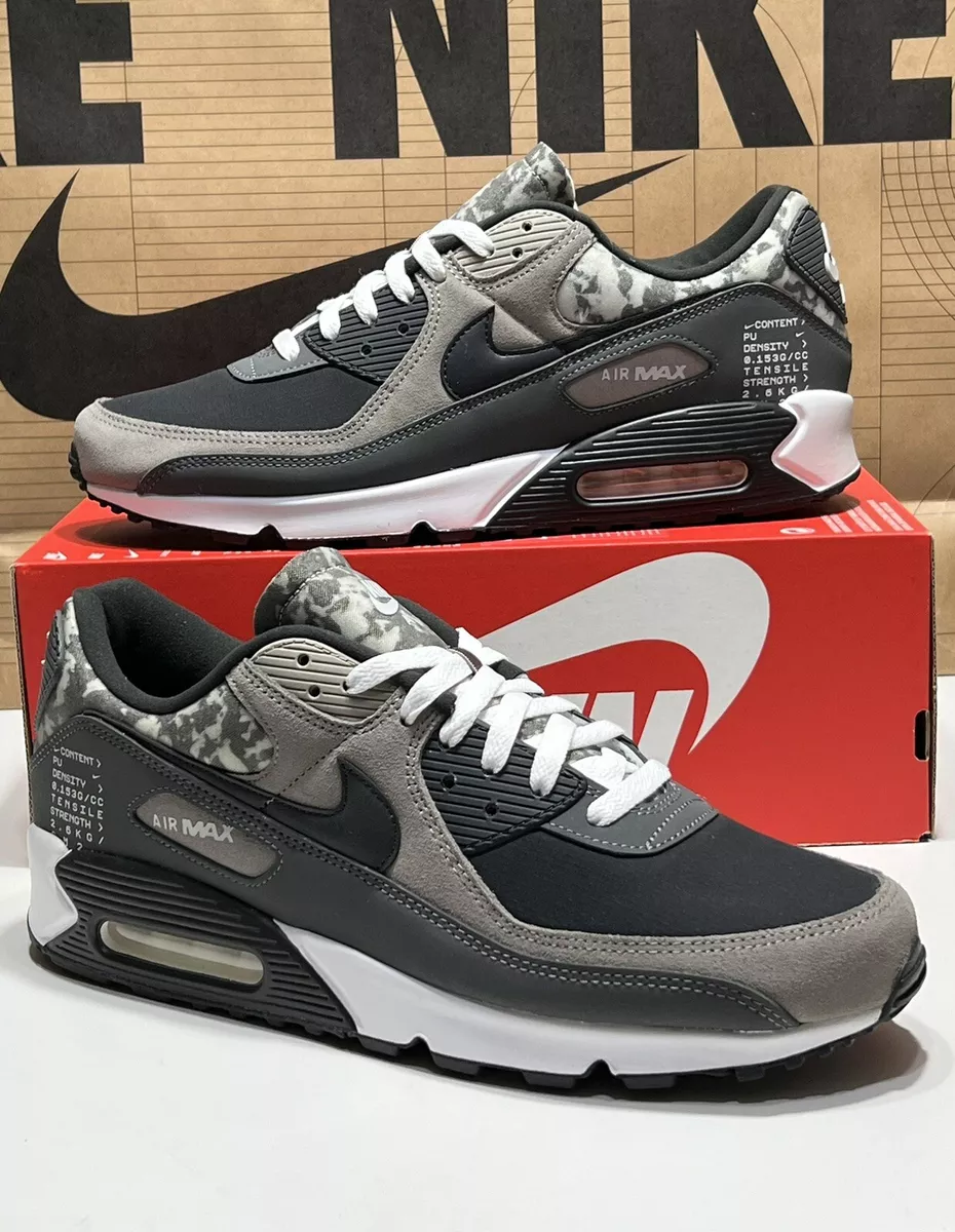 Nike Air Max 90 SE Enigma Grey White Black CT1688 001 US Men&#039;s 13 RARE AF | eBay