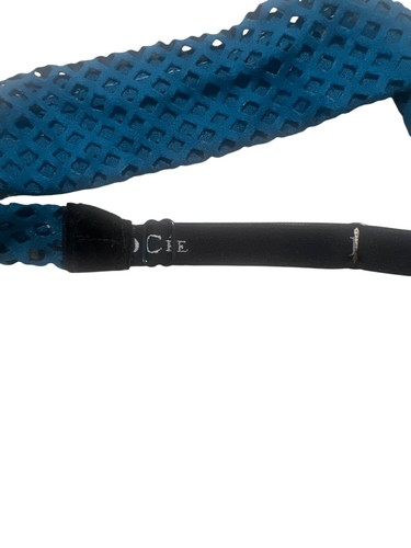 DaCee Adjustable Teal Elastic Headband Adjustable Laser Cut Blue Exercise NWOT - Picture 3 of 4