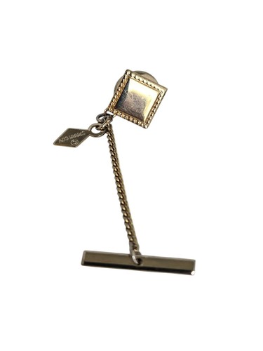 Vintage Sarah Coventry Gold Tone Square Tie Tac