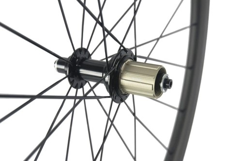700C Carbon Fiber Road Bike Wheelset 38/50/60/88mm Depth UD Matte Basalt Brake - Picture 5 of 15