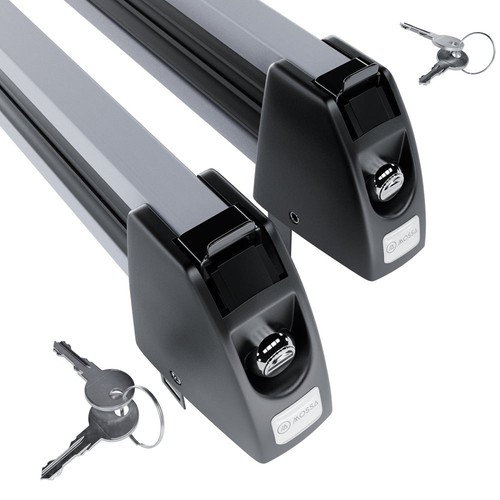 Portaesquís para portaequipajes de techo - plata - para 5 pares de esquís - Imagen 4 de 6
