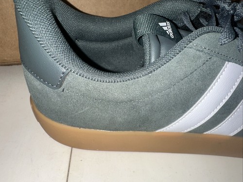 Adidas VL Court 3.0 Mens Shoes Size 11.5 Ivy Green White Skateboarding Sneakers - Picture 7 of 18