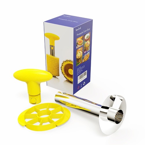 SameTech Acero Inoxidable Pelador de Piña Corer Corer Herramienta de Cocina Nuevo - Imagen 6 de 6