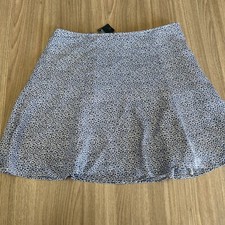 Abercrombie  Fitch Ditzy Blue Floral Mini Skirt Small