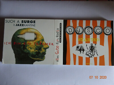 alles gute fürs radio - 4 MCD - such a surge - creme 21 - arme ritter - disco  