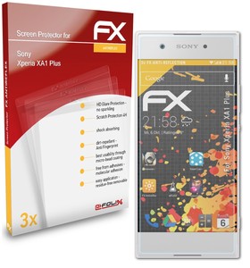 3x Sony Xperia xa-anti glare fingerprint lámina protectora de pantalla Lámina protectora mate 3x Sony Xperia xa-anti glare fingerprint lámina protectora de pantalla Lámina protectora mate