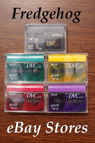 5 x SUPER FUJI DVM-60 MINI DV DIGITAL VIDEO CAMCORDER TAPES / CASSETTES - 第 2/3 張圖片