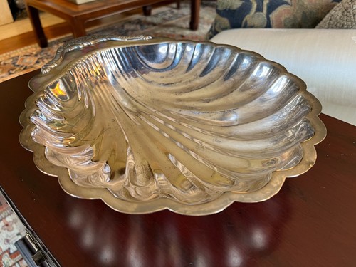 Sheridan Electropate Large Shell Shaped Bowl - Picture 6 of 10
