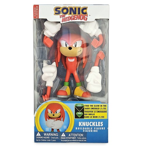 Sonic the Hedgehog Classic Retro Knuckles Buildable Action Figure by Just Toys - Picture 3 of 3