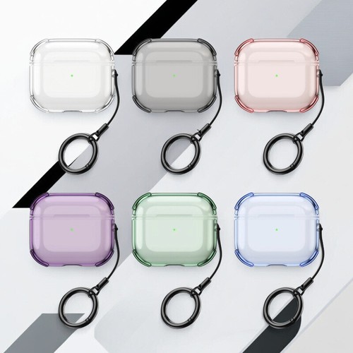 New for AirPods 4 protective case, Apple anti drop transparent soft shell - Picture 1 of 30