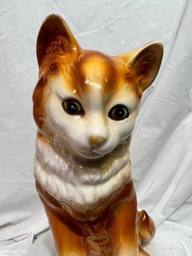Vtg Andrea by Sadek Orange & White Cat - Persian Tabby Beautiful Eyes - Picture 16 of 21