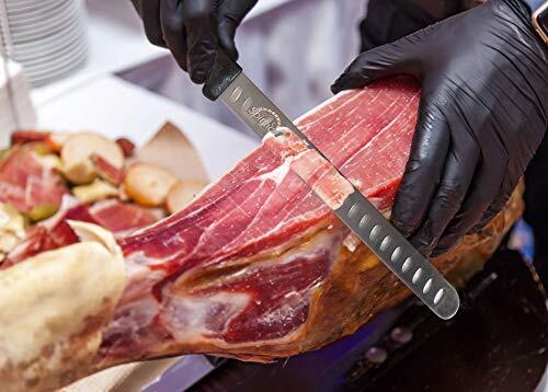 Meat Carving and Slicing - Stainless Steel, Granton Edge, 11 Inch Blade - Picture 7 of 12