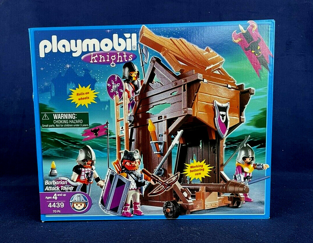 Playmobil 4439 - Barbarian Assault Tower - Vintage mint Playmobil 4439 - Barbarian Assault Tower - Vintage mint