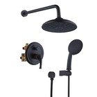 CASAINC 8.3" Wall-mounted Rain Shower System with Handheld & Valve Included