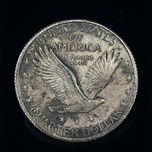 1928 Standing Liberty Quarter BU. Uncirculated 90% Silver 25c US Type Coin - Picture 12 of 12