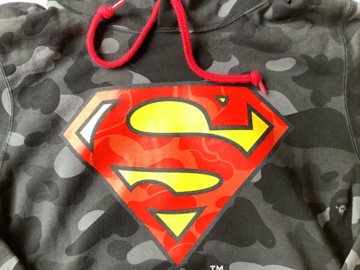 2007 Bape x DC Comics Superman collaboration Figure Nigo