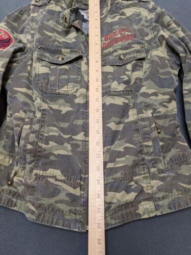 Harley Davidson Damen Camo Angel Wings Full Zip Jacke Small - Bild 10 von 18