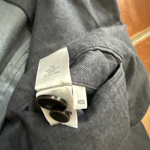 UNTUCKit Blazer Men's Size 40S Blue 100% Cotton Unlined - Picture 4 of 6
