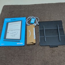 Amazon Kindle Scribe 64GB 10.2" 1st Gen w/ 2 Premium Pens + Leather Case Bundle 