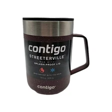 Contigo Streeterville Camping Stainless Steel Travel Mug 14oz with Splash Proof