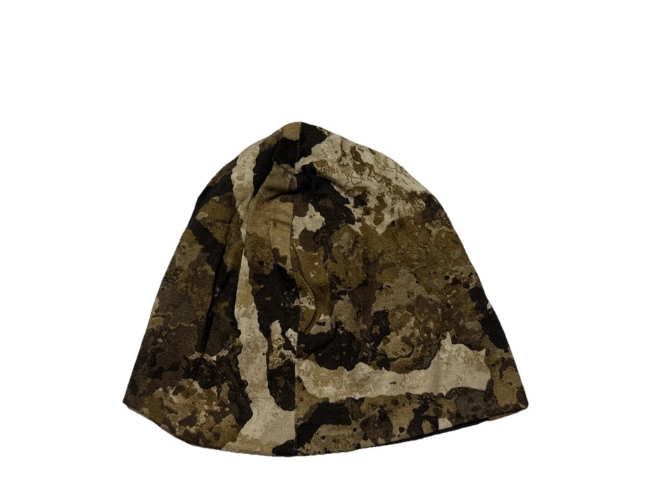 First Lite Aerowool Wick Ultralight 150 Cipher Camo Lightweight Beanie Hat Cap - Image 2 of 4