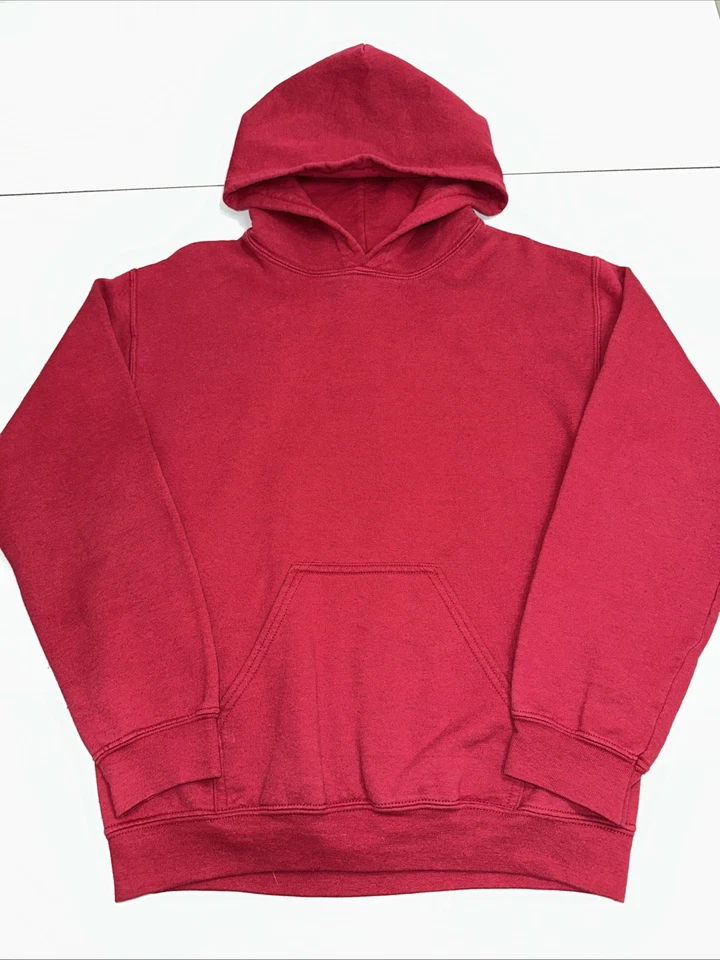 Женская красная толстовка с капюшоном Fox Racing карман без лисиц с обратной стороны графические фотографии для размера - Изображение 2 из 4