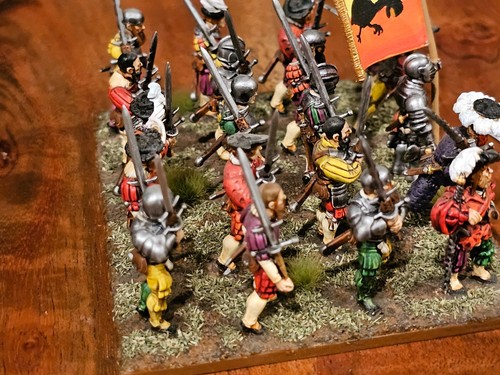 Pike and Shotte Warlord Games Landsknechts with Zweihanders Broadswords x16 - Picture 12 of 24