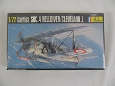 Heller 1/72 Curtiss SBC.4 Helldiver / Cleveland I Biplane Airplane Model Kit 285