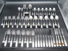 65 ONEIDA COMMUNITY *PAUL REVERE* STAINLESS FLATWARE! 12 SETTINGS +SERVING PCS