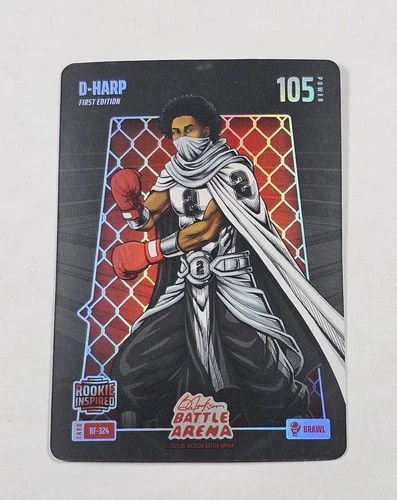Dylan Harper D-HARP Brawl Battlefoil 2026 Bo Jackson Battle Arena #BF-324 Spurs
