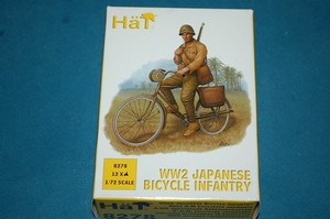 Hat 8278 - WWII Japanese Bicycle Infantry scala 1/72