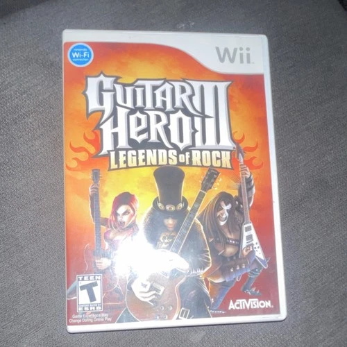 Activision Guitar Hero III: Legends of Rock Nintendo Wii Multiplayer Wireless