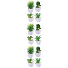  3 Count Fake Succulent Arrangement Artificial Arrangements Plants