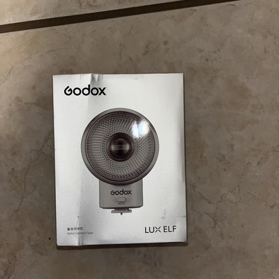 US Godox Lux Elf 6000K Mini Retro Camera Flash Pocket Light Universal Speedlite