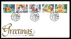 Mayfairstamps Great Britain FDC 1989 Greetings Paintings Combo First Day Cover a
