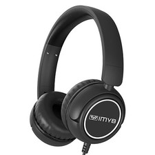 Kids Headphones Wired, Stereo Foldable Tangle-Free 3.5mm Jack Adjustable On