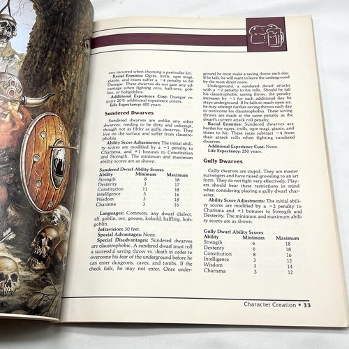 Advanced Dungeons and Dragons 2nd Edition The Complete Book of Dwarves 1993 - Picture 15 of 15